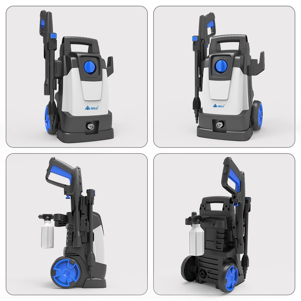 Electric mobile household high pressure car washer water jet surface cleaner wall cleaning machine