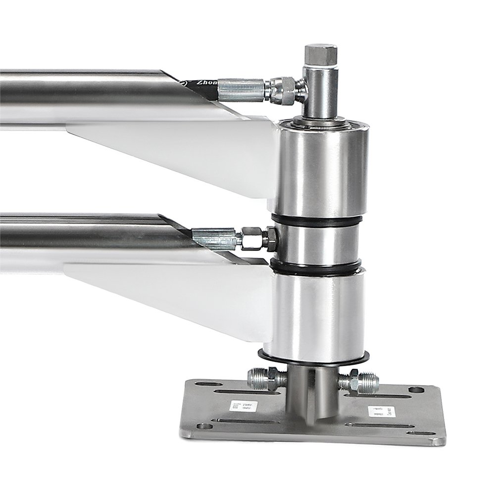ZHONGBEN 360 Degrees Ceiling Boom High Pressure M22 Core Cantilever Stainless Steel Car Washer Telescopic Double Arm