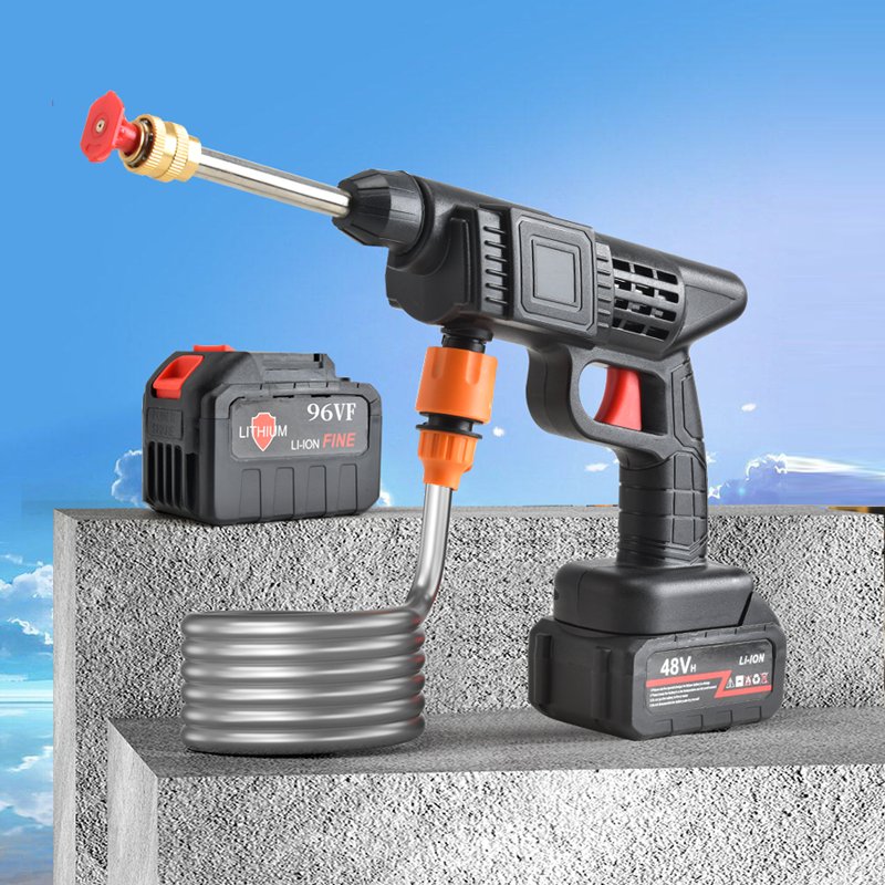 ODM 24v High Pressure Cordless Car Washer Wireless Spray Portable Water Gun Cleaning Machine For Irrigation With Lithium Battery