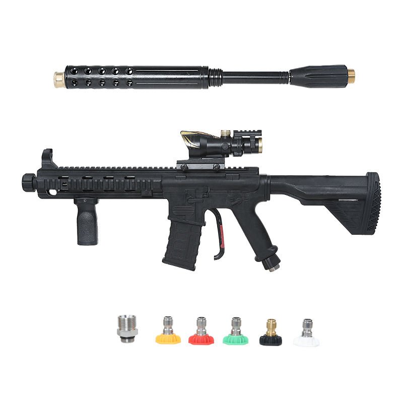 SPS Pressure Water Gun Power Spray Gun High Pressure Washer Gun With Extension Wand For Car Wash