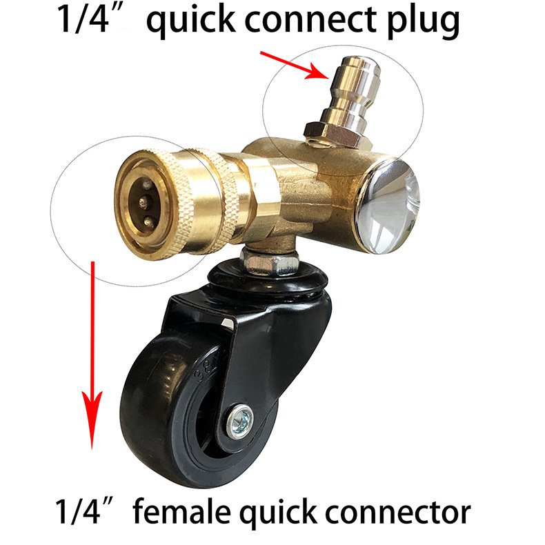 13 Inch High Pressure Washer Car Underbody Chassis Power Washer Car Water Broom Undercarriage Cleaner