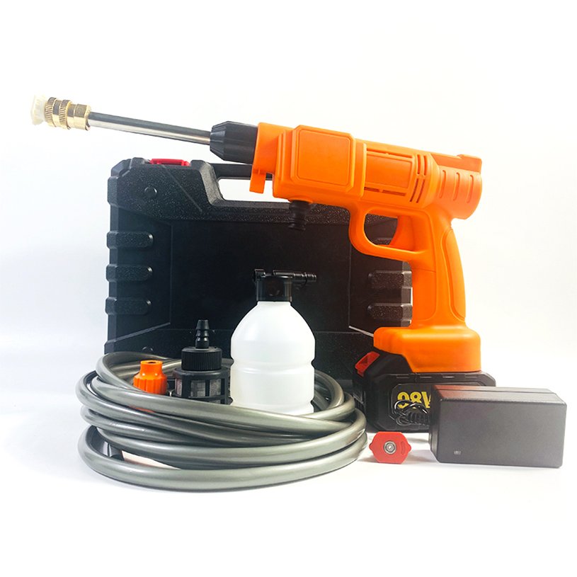 Portable Car Washing Machine Water Spray Gun Car Wash Wireless Lithium High Pressure Car Washer