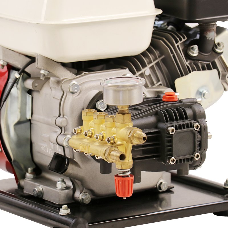 High-Powered 6.5hp Petrol Pressure Washer 2500psi 130bar Manual Cleaning Automatic Features Durable Metal Core Home Use