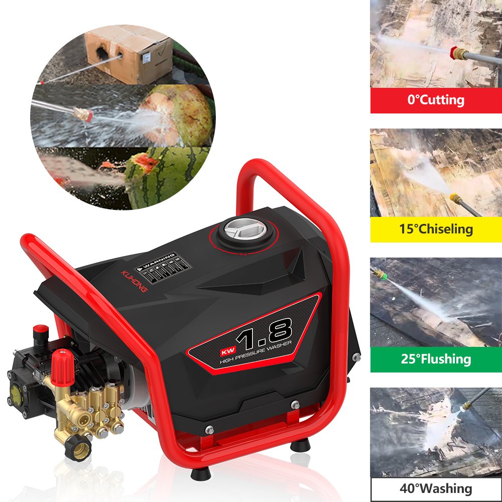 Kuhong Car washer Price Machine Cleaner 90Bar Jet Washer portable Pressure Washer Electric 220v