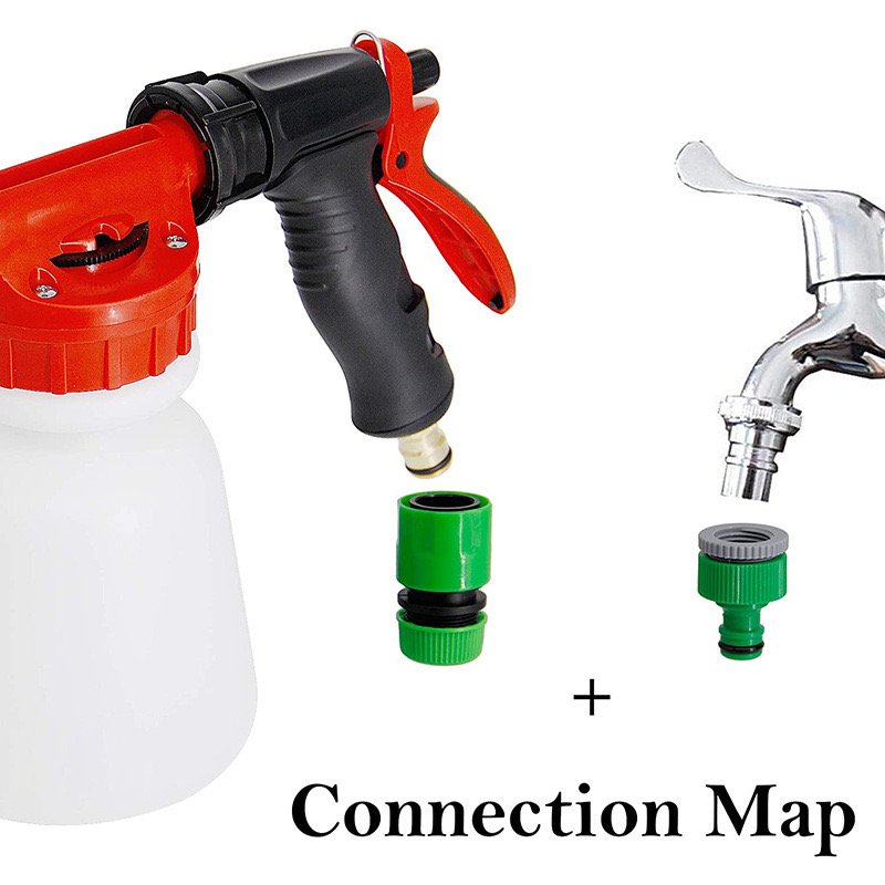 Portable High-Quality Car Wash Foam Cannon Professional Car Washer Foam Cannon