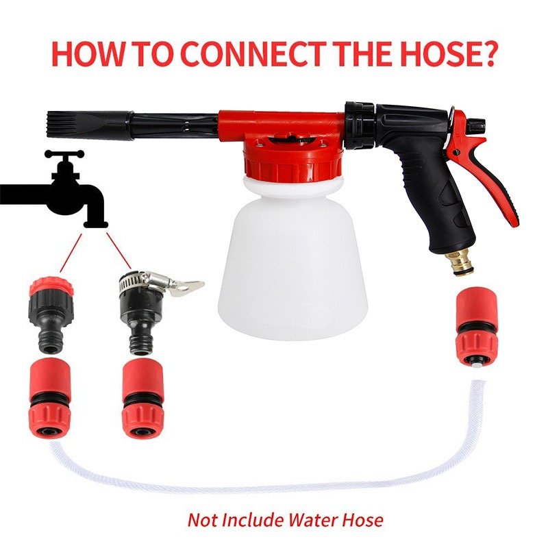 Portable High-Quality Car Wash Foam Cannon Professional Car Washer Foam Cannon