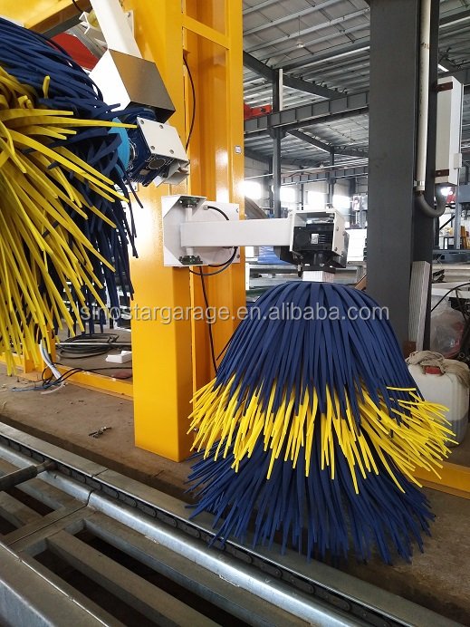 Fully Automatic Tunnel Car Wash Machine/Steam Line Car Washer/Quick washer with 9 brushes A6