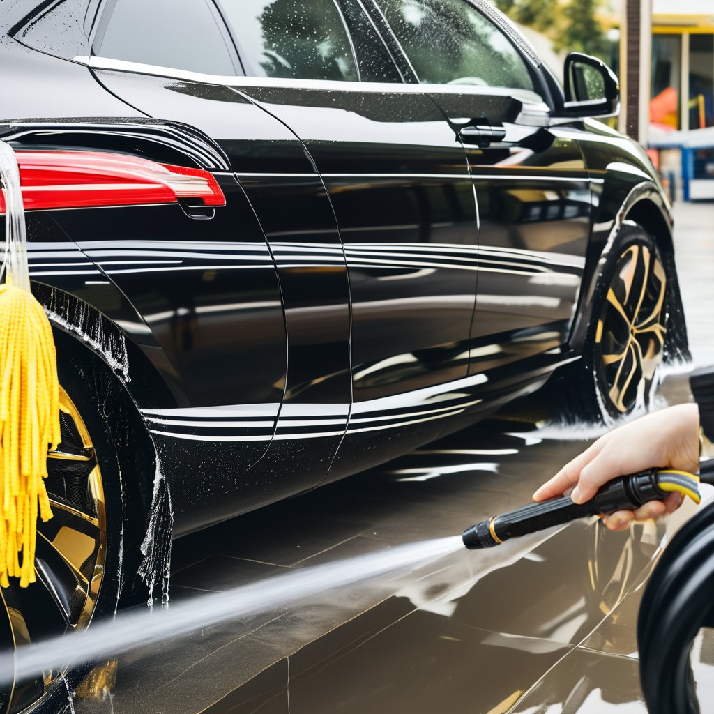 High-Pressure Multi-Purpose Metal Water Spray Gun for Quick Car Stain Cleaning for Car Washers