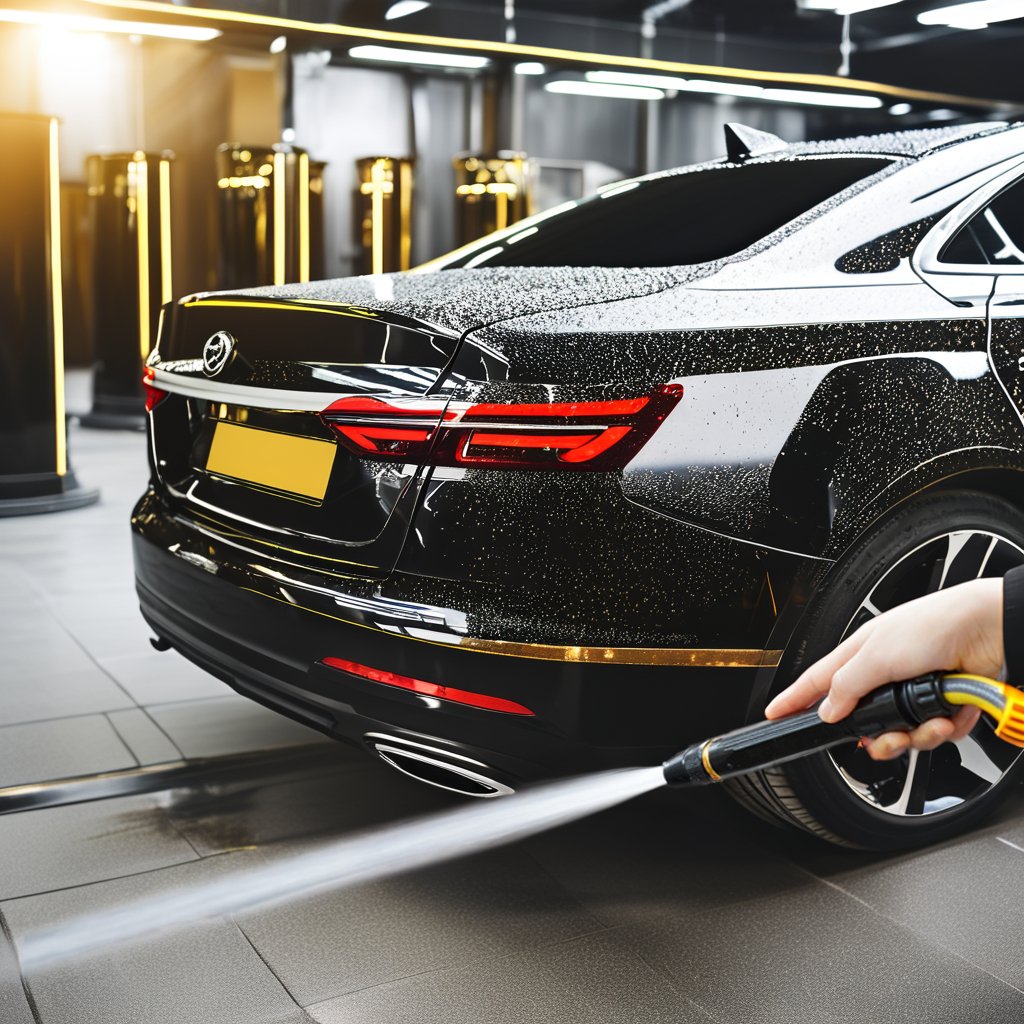 High-Pressure Multi-Purpose Metal Water Spray Gun for Quick Car Stain Cleaning for Car Washers