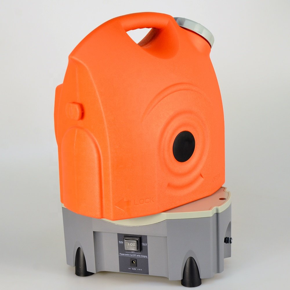 Portable high pressure car washer 17L rechargeable battery powered car washer ,manual car wash machine