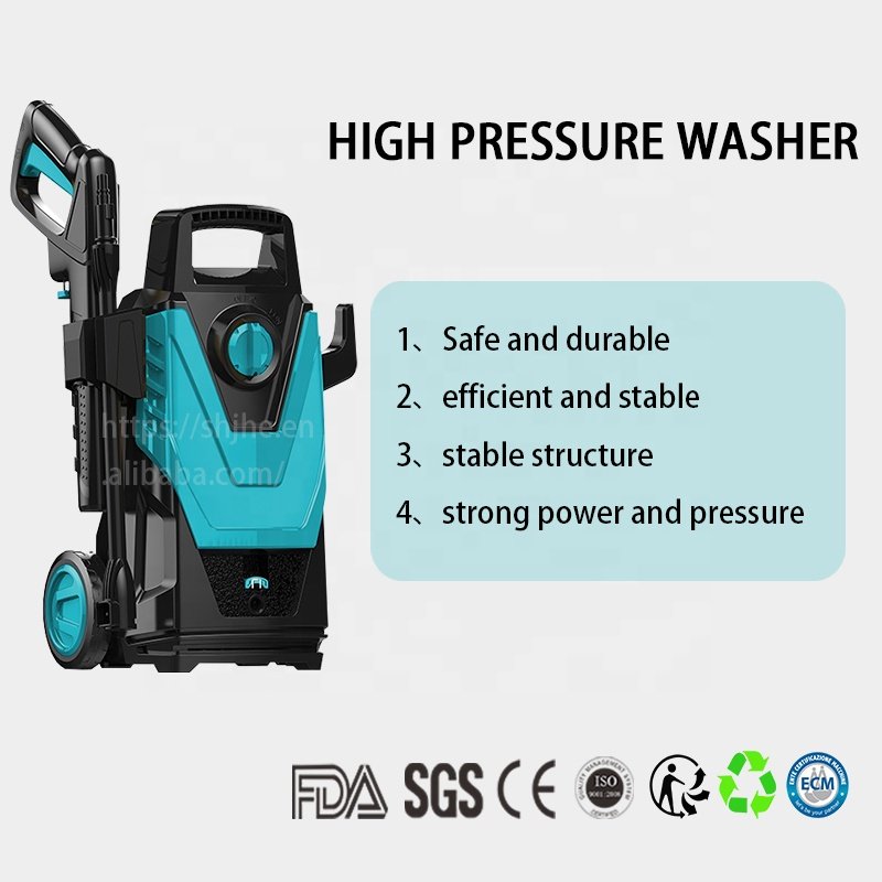 Mini Electric Portable High Pressure Car Washer with CE in Shanghai Electric Motor Car Restaurant Water Guns for Restaurant 6.7