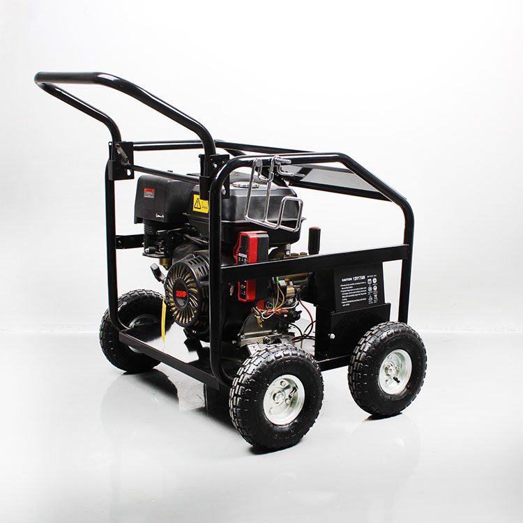 250bar Critical Cleaning Gasoline Jet Pressure Washer High pressure With Wheel