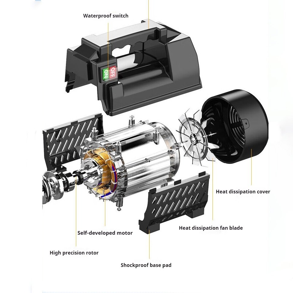 Efficient Cleaning At Home Automatic High Pressure Car Washer Aluminum Wire Motor High Pressure Washer Pumps
