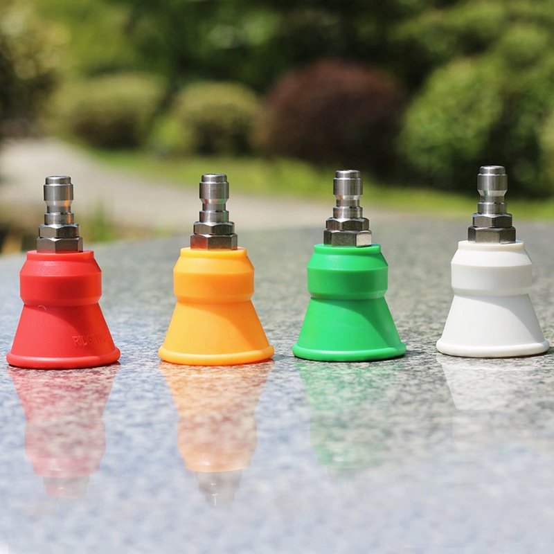 New horn windproof high pressure washer nozzle stainless steel 1/4 quick insert nozzle