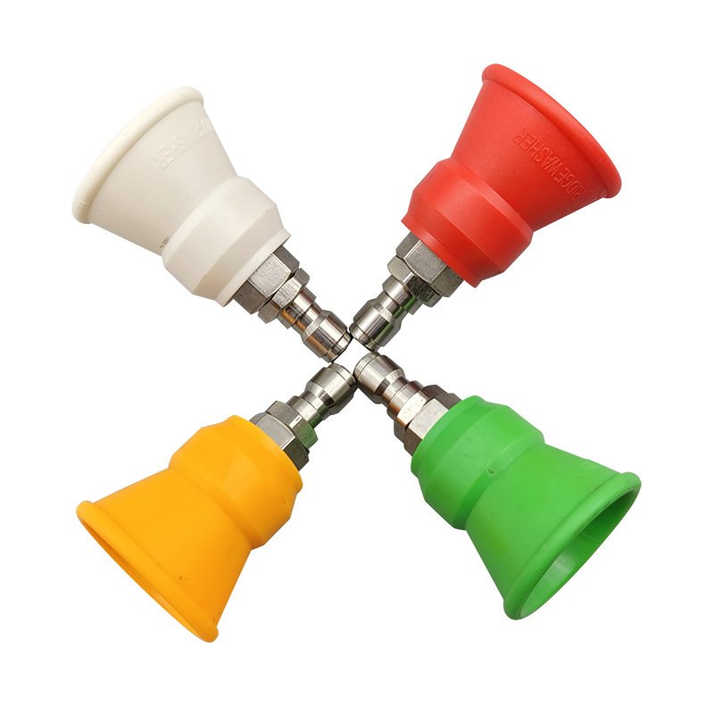 New horn windproof high pressure washer nozzle stainless steel 1/4 quick insert nozzle