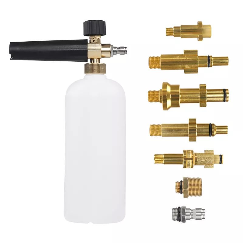 Foam Lance Car Wash Foam Cannon White 1L Fame Lance Be Wsed For Pressure Flower Washer Pot Gun