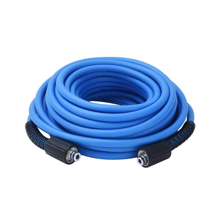 3600psi 15m flexible high pressure washer hose M22 50ft blue pvc hose for high pressure cleaning machine