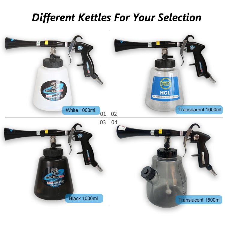 New Trend Product Gun Cleaning Kit Pure Copper Ball Valve Tornado Car Cleaning Gun