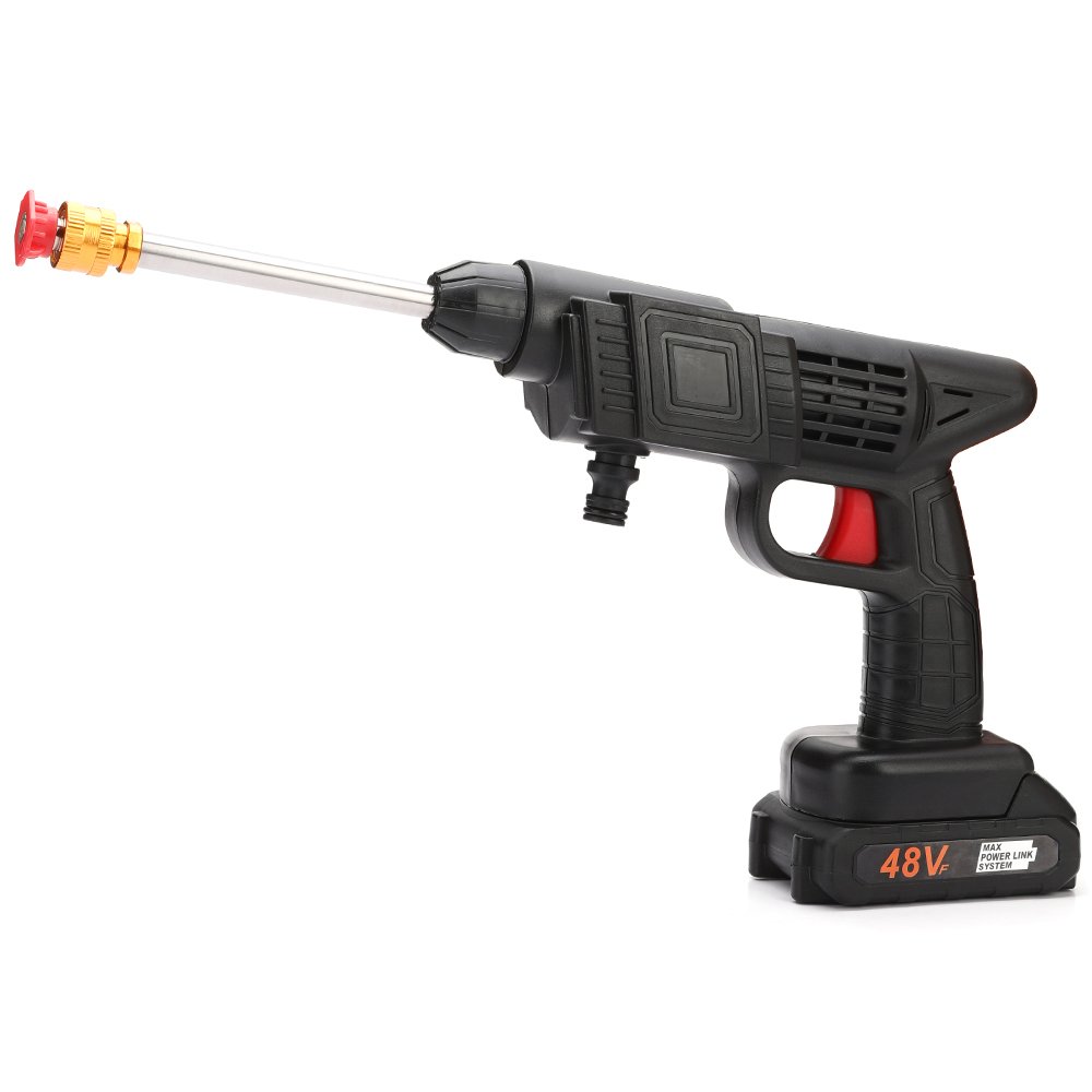 Multifunctional Car Washer High Pressure Electric Portable 21V Cordless Wireless Wash Water Gun