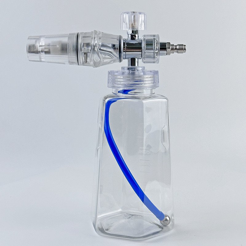 2024 New Design Transparent Foam Cannon Pot Spray Gun Clear Bottle Detailing Snow Foam Lance