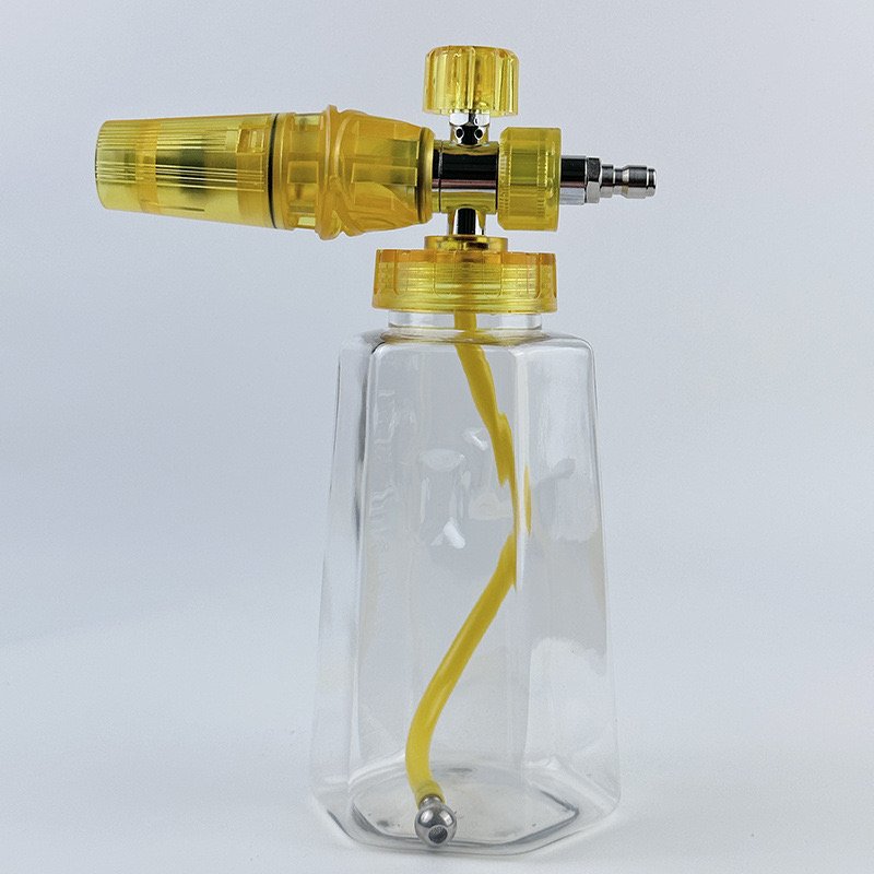 2024 New Design Transparent Foam Cannon Pot Spray Gun Clear Bottle Detailing Snow Foam Lance