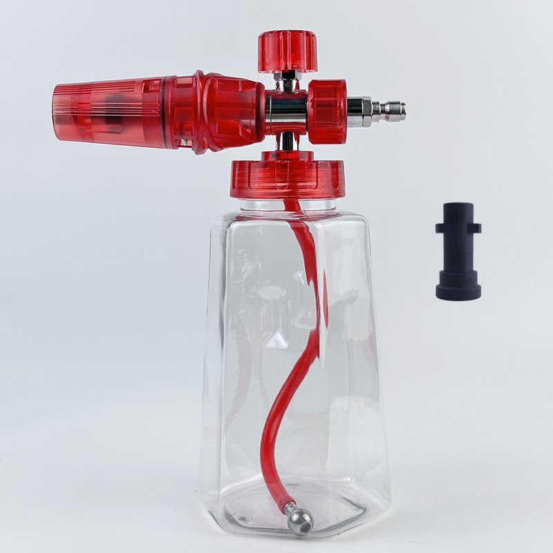 2024 New Design Transparent Foam Cannon Pot Spray Gun Clear Bottle Detailing Snow Foam Lance