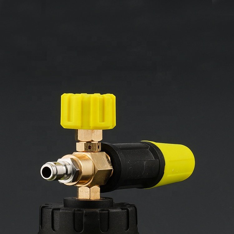 New Style High Pressure Snow Foam Lance Foam Cannon With 1L Transparent Bottle For Car Washing