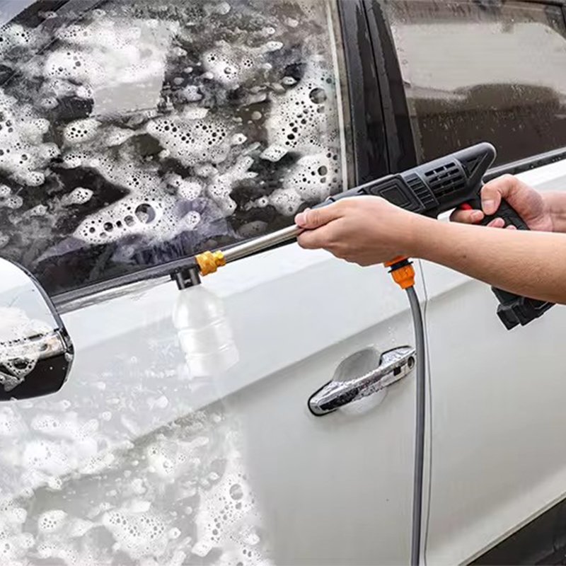 2024 New Powerful wireless car washer machine portable electric high pressure water gun car washer
