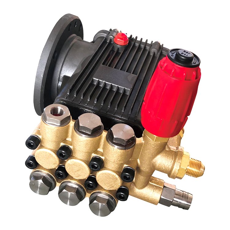 High Quality 14L/Min 100bar high pressure water jet pump for 3kw Guanzhou Cleaner Copper high pressure triplex plunger pump