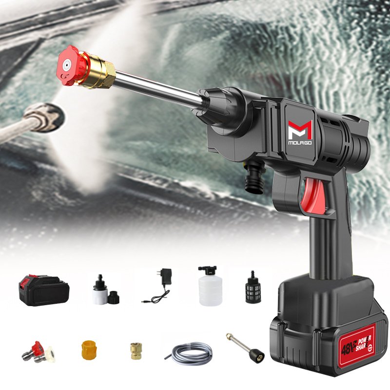 Auto Cleaning Machine Electric Car Washer 800w Portable High Pressure Water Gun Car Washer
