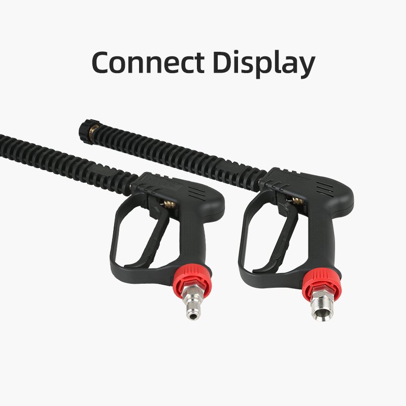 SPS 4000 PSI 280 BAR 100CM Long High Pressure Washer Gun Pressure Trigger Gun Solid Brass Car Wash Spray Gun For Car Washing