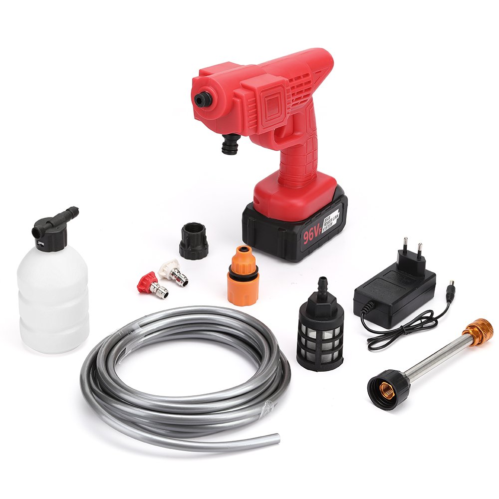 Wholesale Portable Lithium Battery 24V 48V 96V High Pressure Car Washer Rechargeable Car Wash Gun Equipment