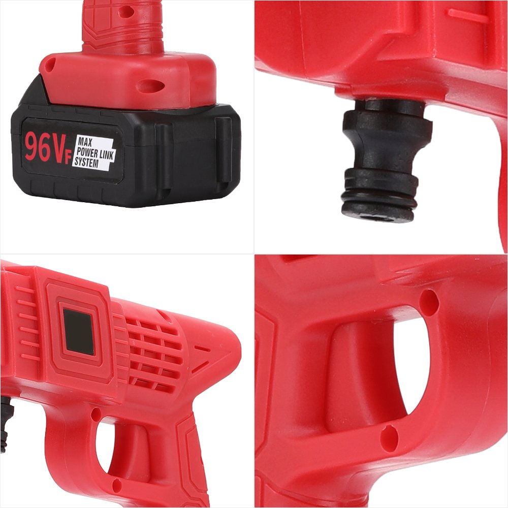 Wholesale Portable Lithium Battery 24V 48V 96V High Pressure Car Washer Rechargeable Car Wash Gun Equipment