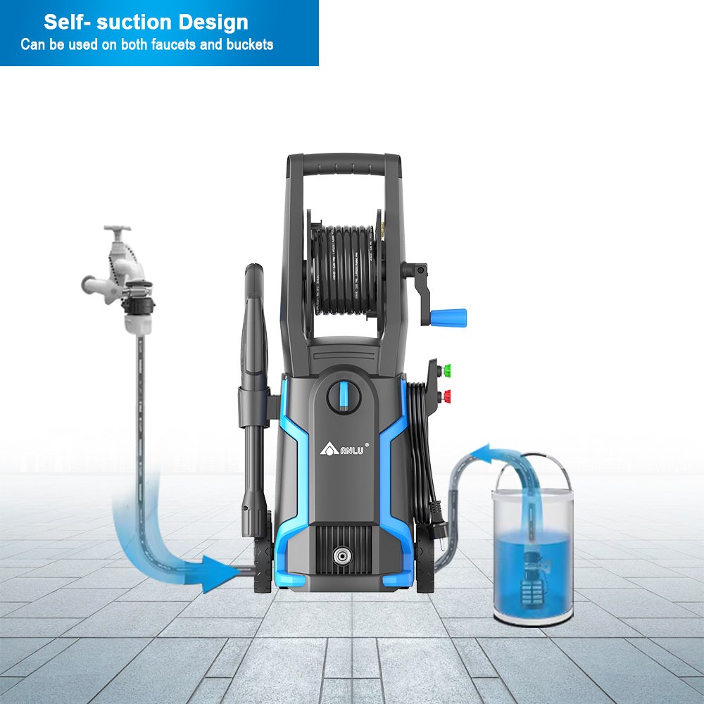 Portable electric high pressure wheel cleaners jet car washer 220v wash equipment cleaning machine