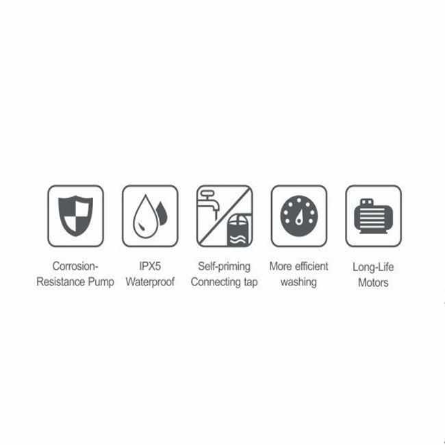 Hand handle portable cold water electric high pressure car washer maker