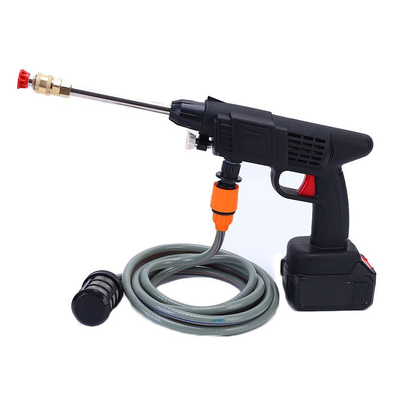 Cordless Electric Automatic Cleaning Washing machine Water Jet Rechargeable battery Water Gun High Pressure Portable Car Washer