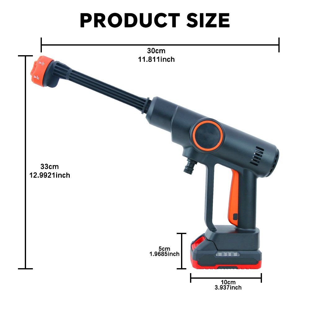 Customizable Lithium-Powered Car Washer for Power Tools Sale Wash high Pressure Portable Car Washer