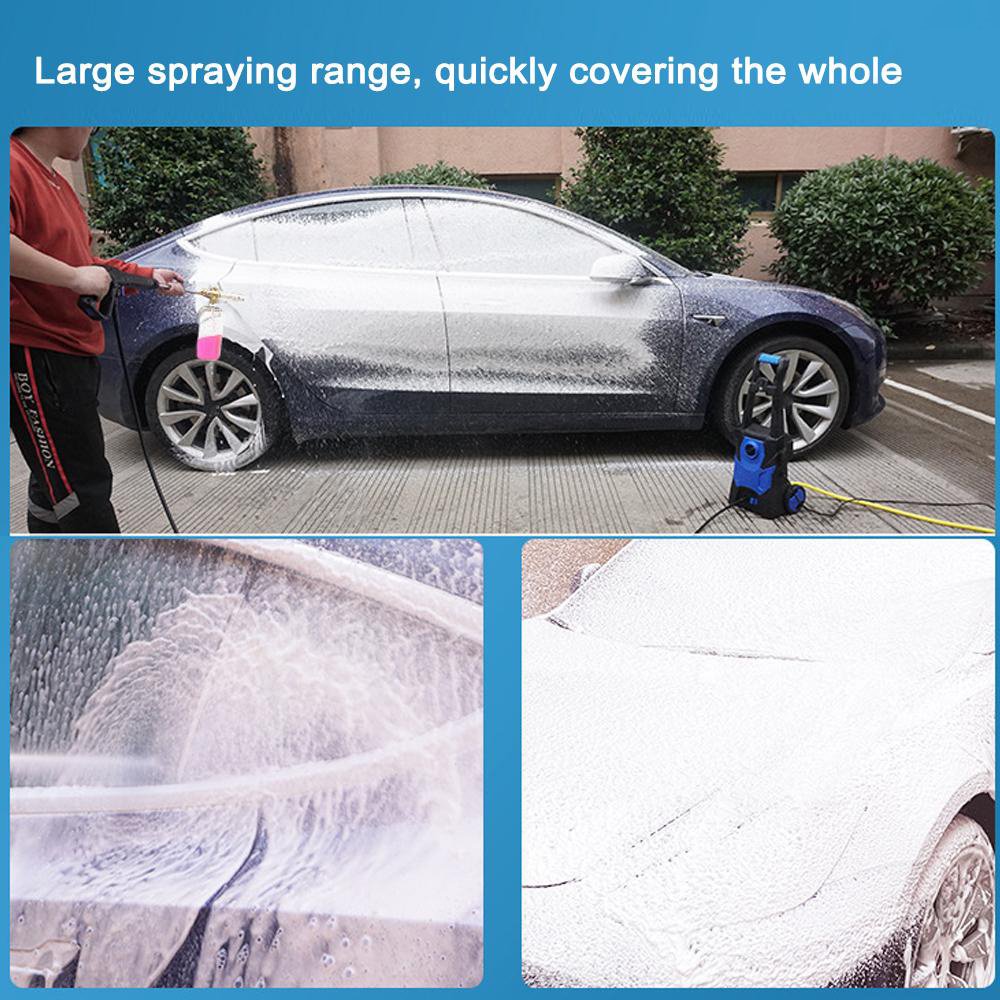 2024 New Arrival High Pressure Wash Foam Gun 1L Jet Bottle Detailing Snow Foam Lance Clear Foam Cannon