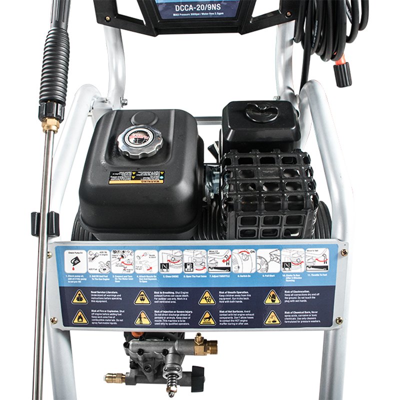 DANAU Hidrolavadora Industrial Electrical High Pressure Power Petrol Gasoline Car Washer Cleaner