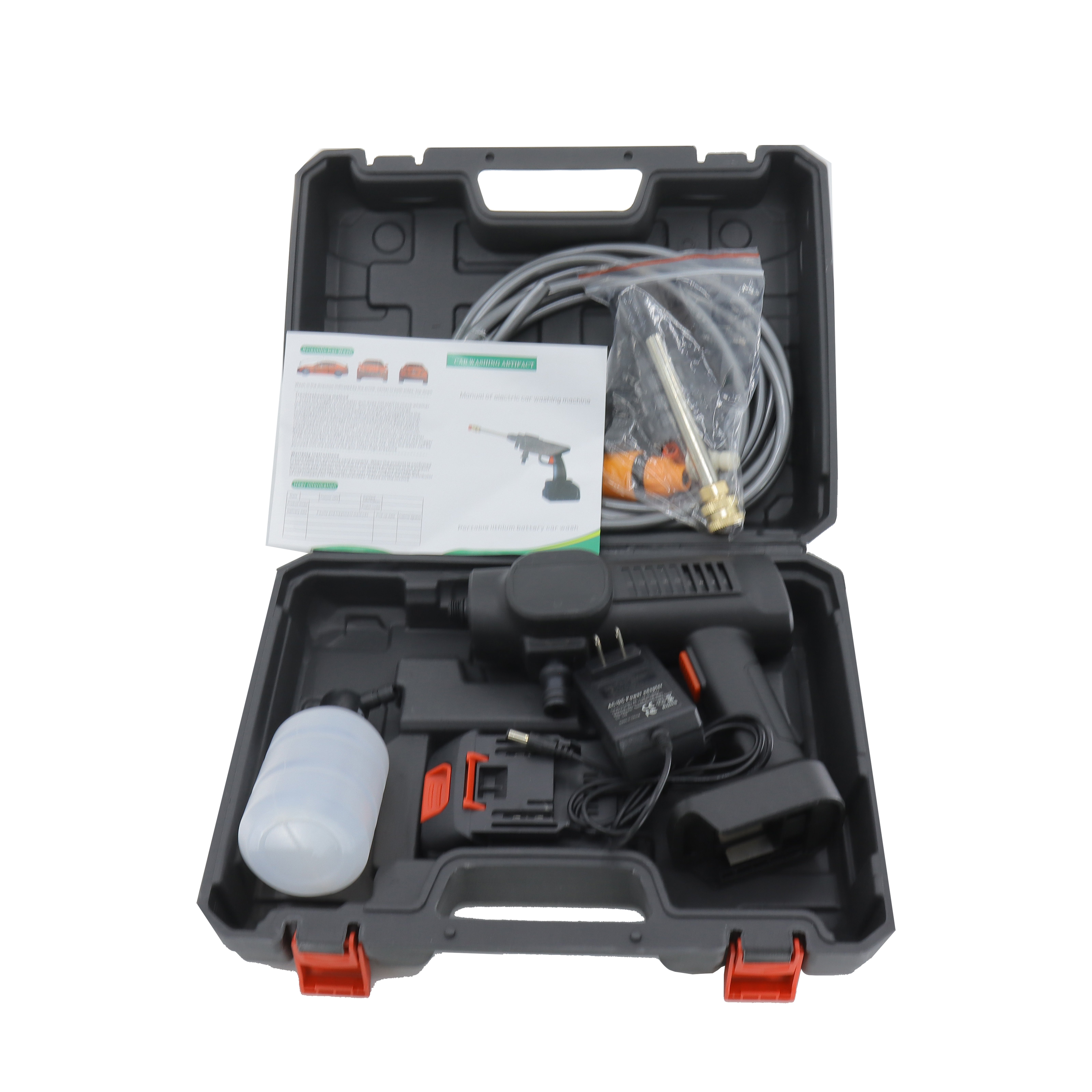 Lithium Portable High Pressure Car Washer Electric Water Gun Rechargeable Cordless Outdoor Car Washing Machine
