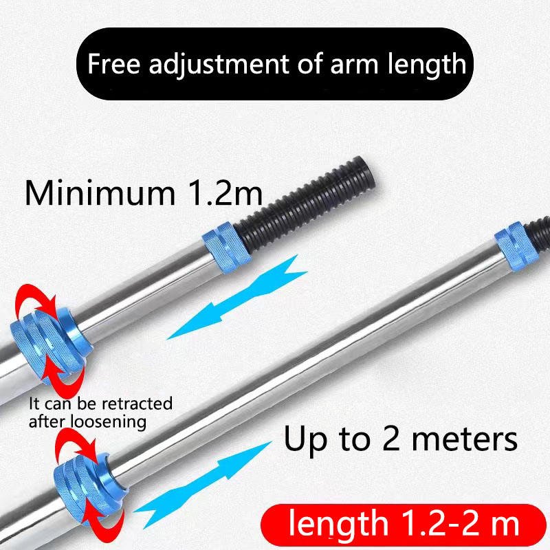 15kg Retractable High Pressure Car Wash Cantilever 360 Degrees Rotative Car Wash Arm