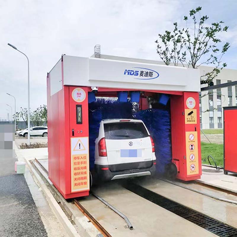 Cheap Price Standard Red And White Auto Reciprocating Car Washing Wash Car Washer Machine