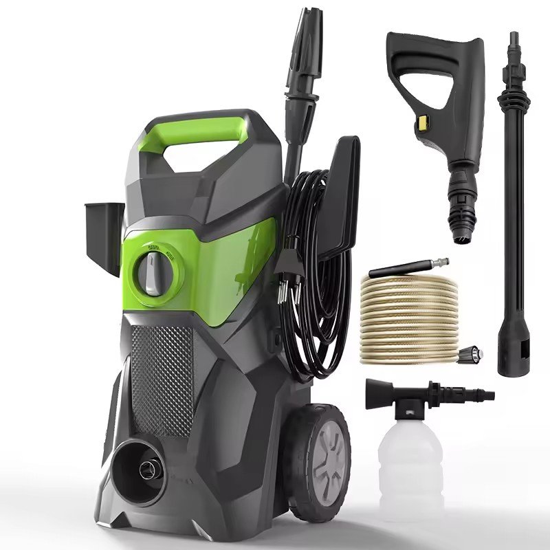 ULTRA Power 1800 Watts Motor High Pressure 150 Bars Upright Design Home Car Washer Machine 12V Voltage for Home Cleaning