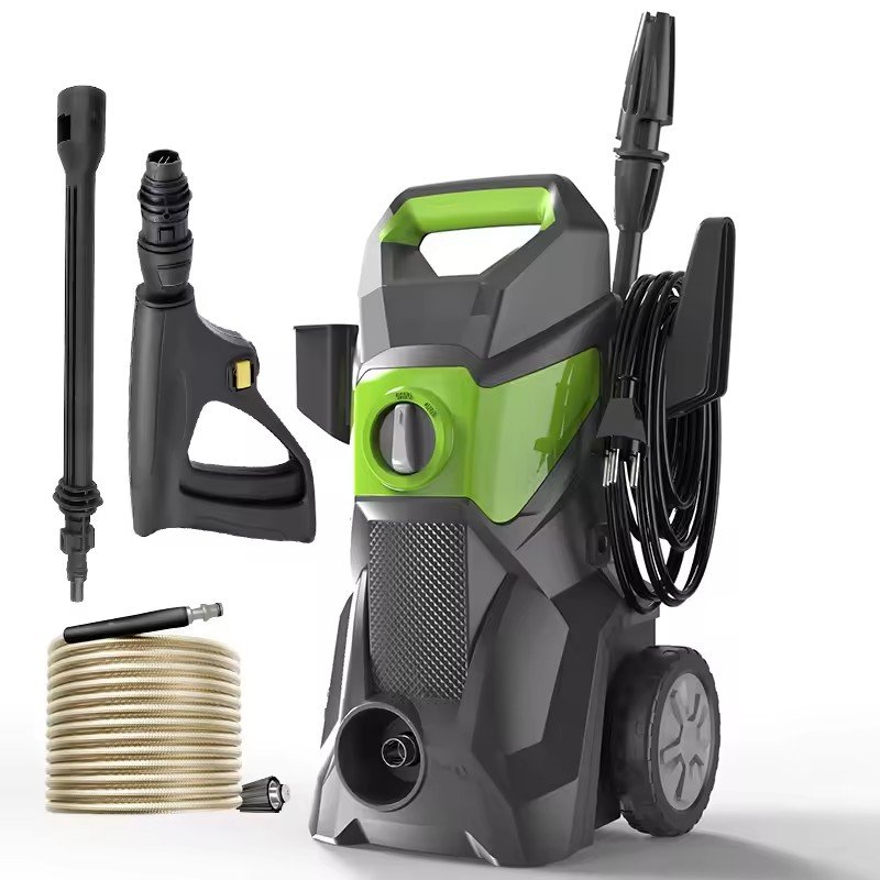ULTRA Power 1800 Watts Motor High Pressure 150 Bars Upright Design Home Car Washer Machine 12V Voltage for Home Cleaning