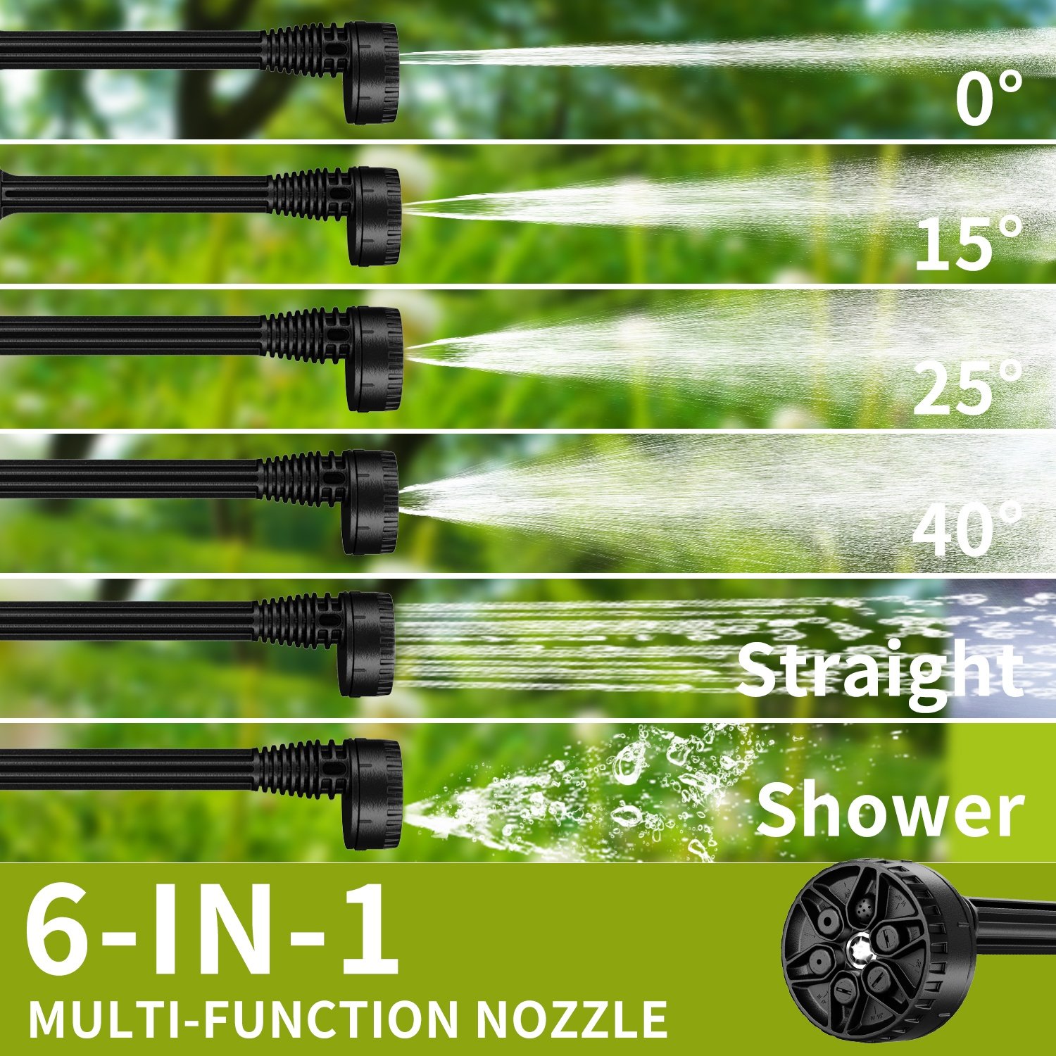 Hot Selling New-designed Portable Carwash Wireless Handheld 3000MAh Electric High Pressure Car Washer Jet Gun