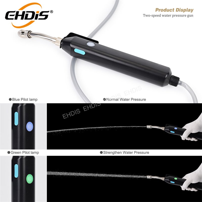 Ehdis Design Portable Electric Washer Sprayer Backpack With Water Bladder 3L/6L For Cars Wrap Film
