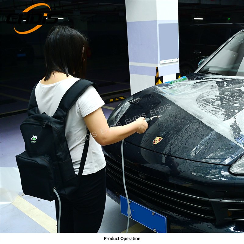 Ehdis Design Portable Electric Washer Sprayer Backpack With Water Bladder 3L/6L For Cars Wrap Film