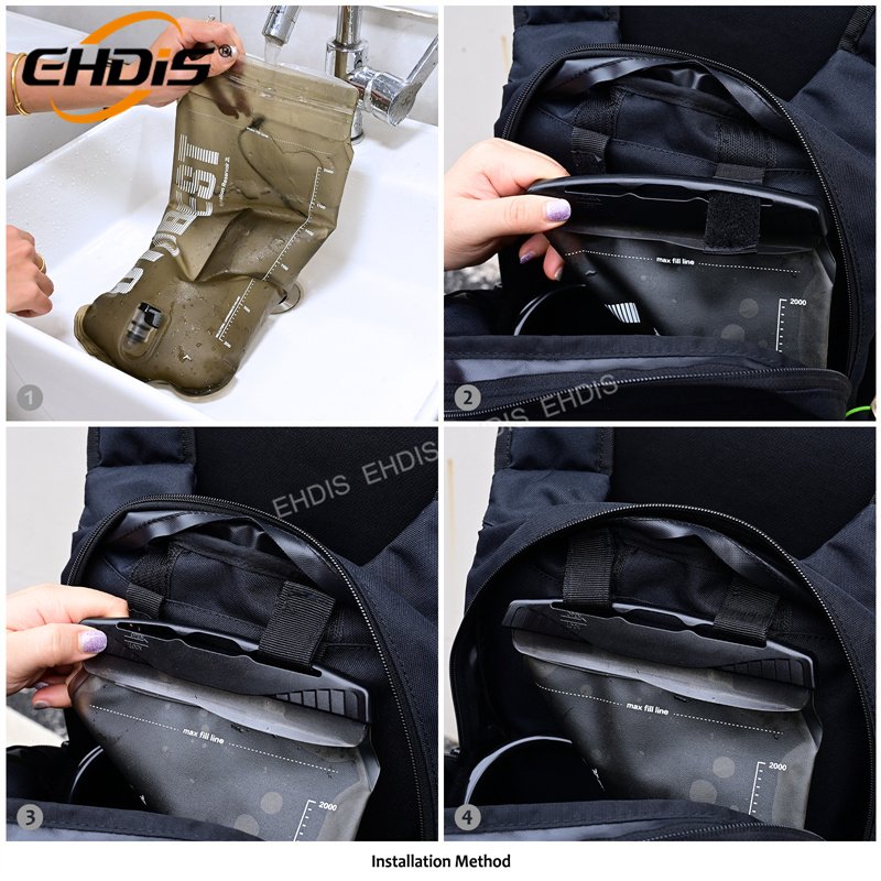 Ehdis Design Portable Electric Washer Sprayer Backpack With Water Bladder 3L/6L For Cars Wrap Film