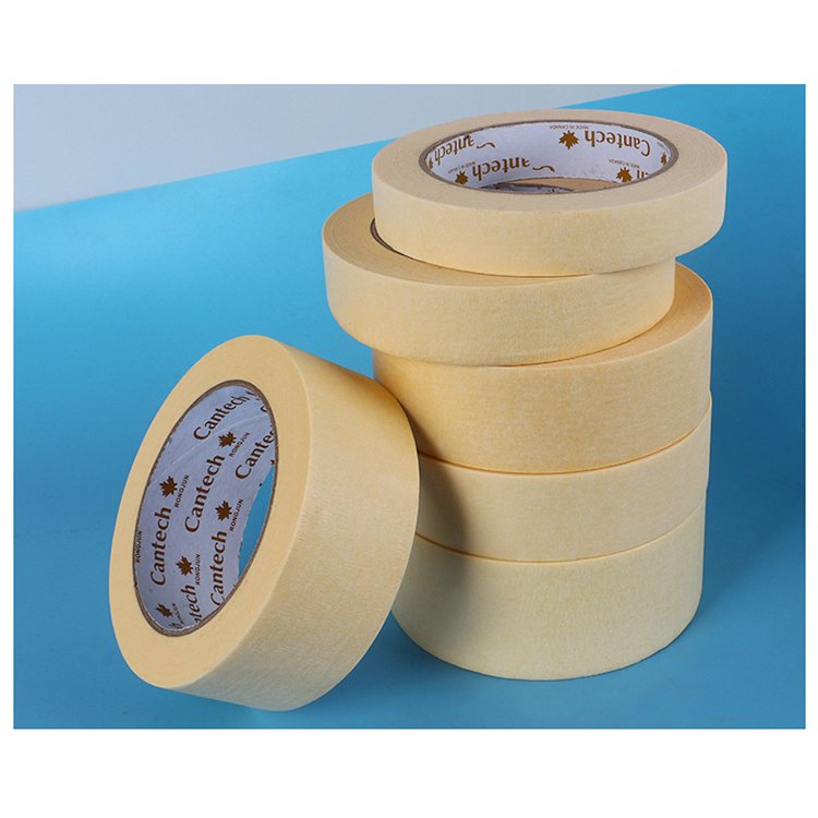 OEM Factory Cleaning Tape Strong Adhesive Masking Tape Portable Adhesive Paper Tape