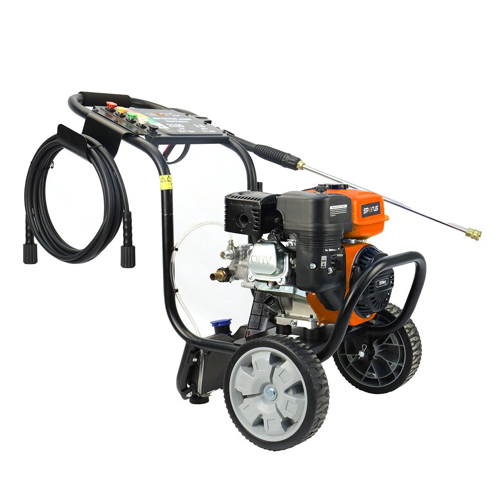 SPERUS 3200PSI High Pressure Car Washer Cleaner 3GPM 7HP Gas Motor Portable Pressure Washer Machine 221Bar
